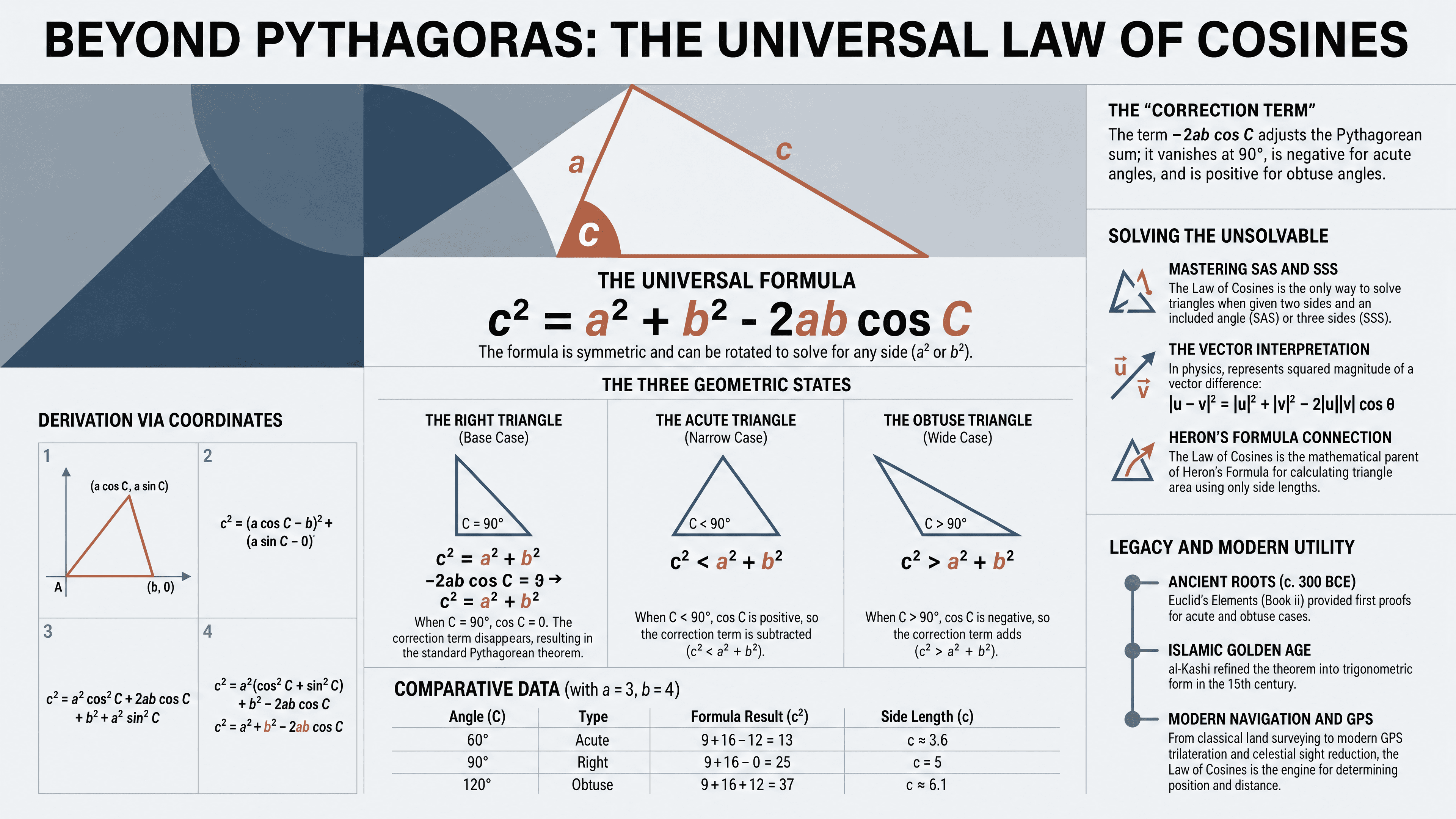 The Law of Cosines