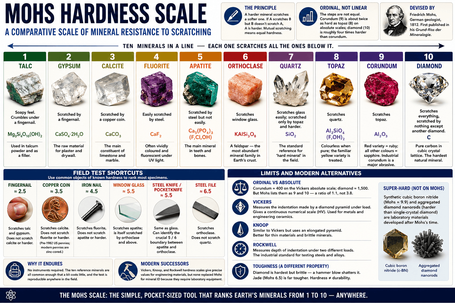Mohs Hardness Scale