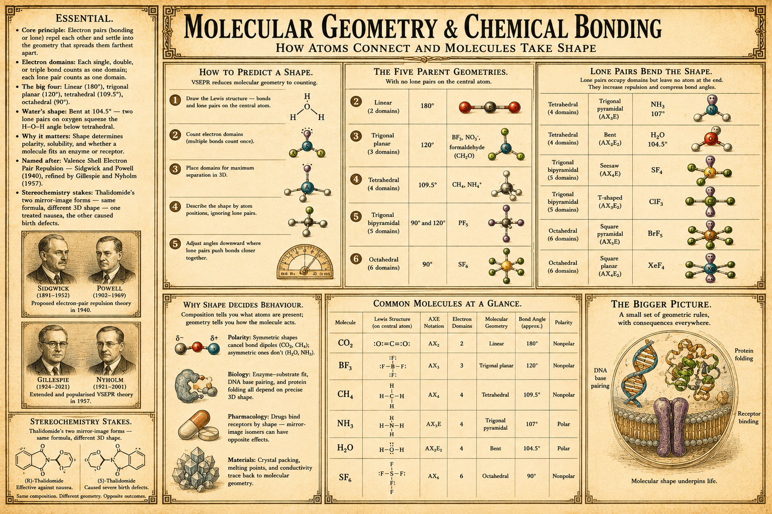 Molecular Geometry & Chemical Bonding