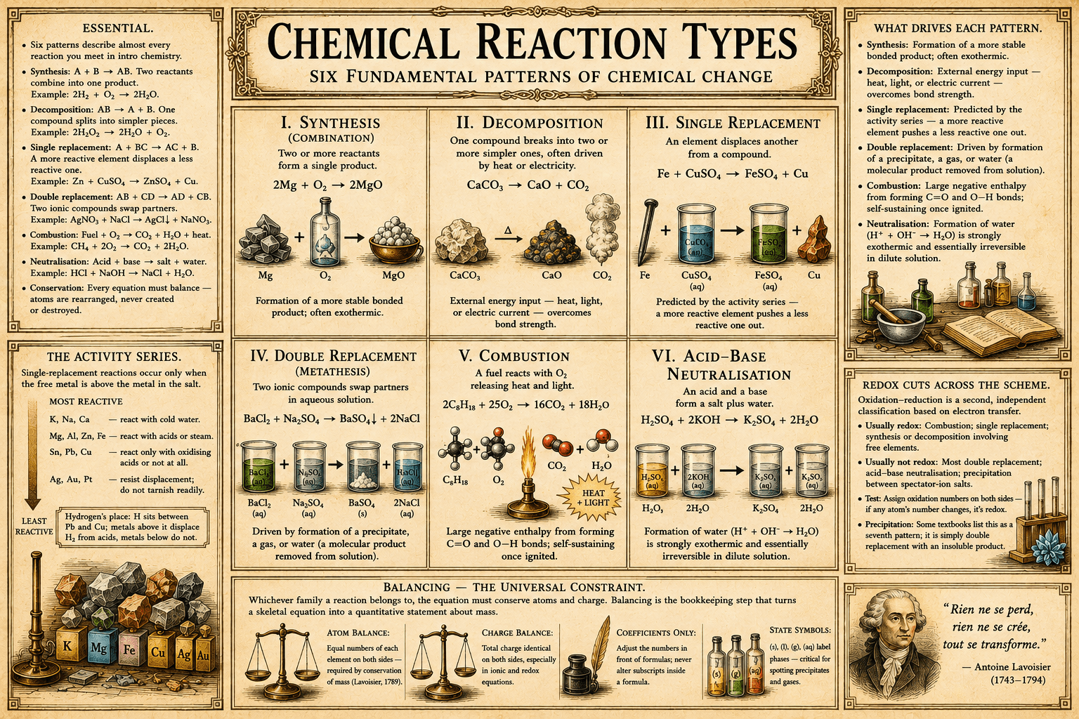 Chemical Reaction Types