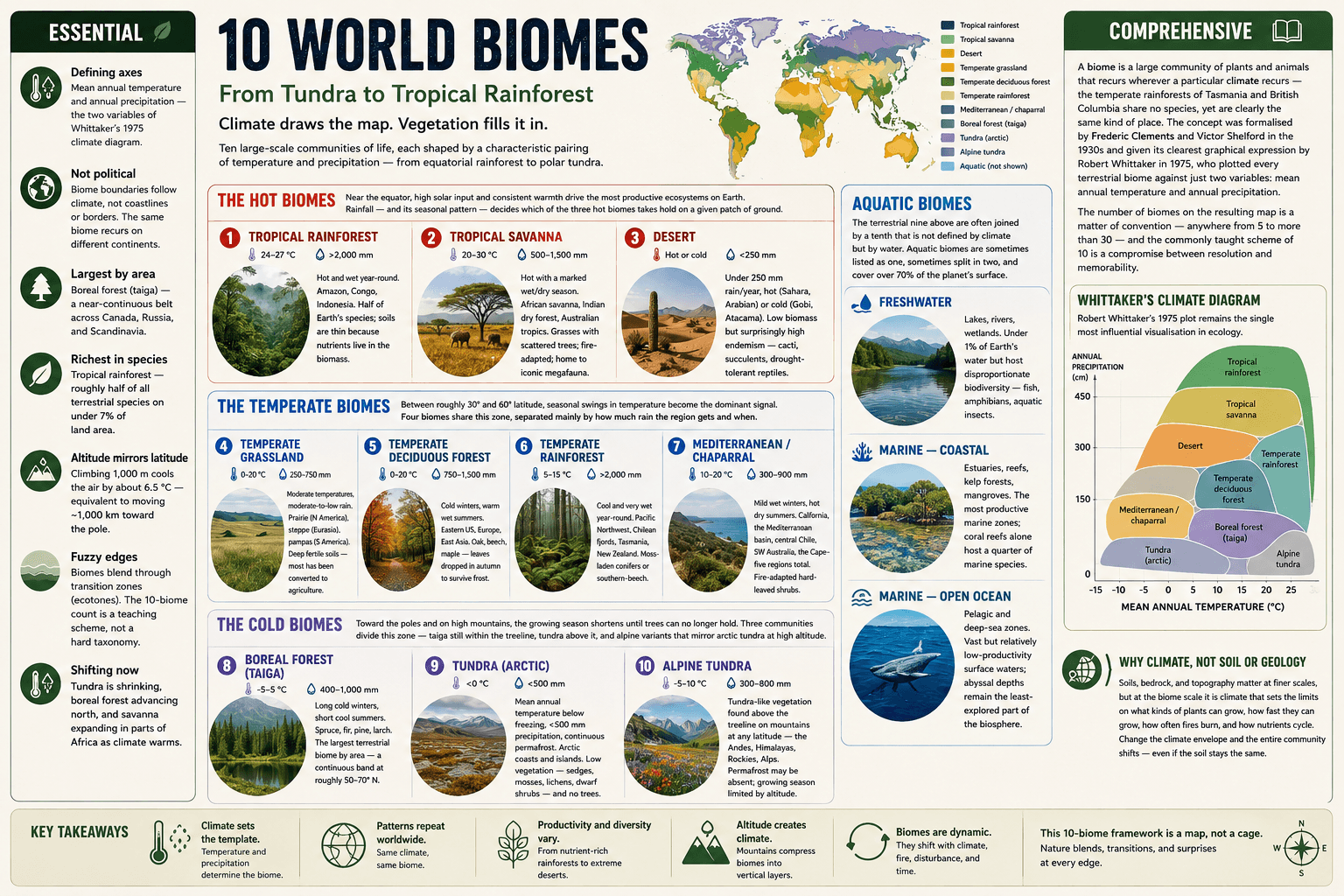 10 World Biomes